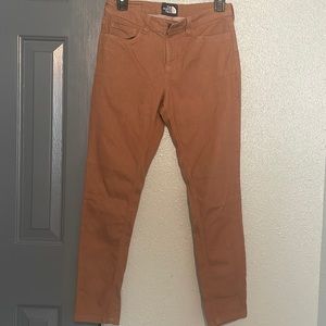 the north face khaki skinny jean